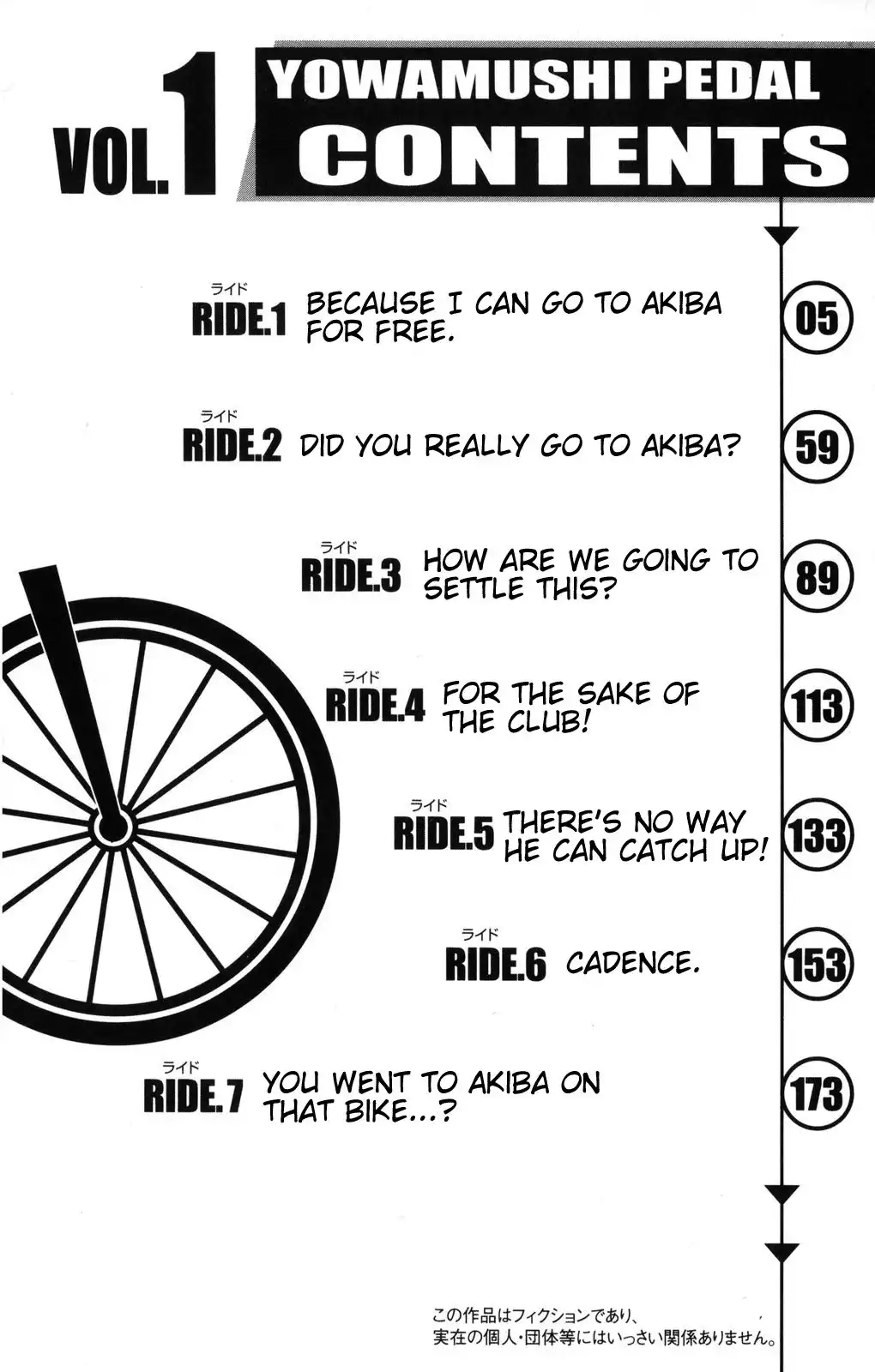Yowamushi Pedal Chapter 1 3